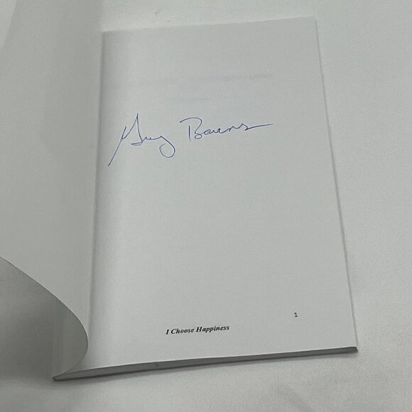 I Choose Happiness A 30 Day Guide to Living Well Greg Bowens Signed - Picture 3 of 5